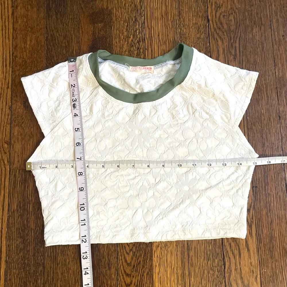 Free People free-est The Sonny Tee Cropped Swim Top - Picture 8 of 9